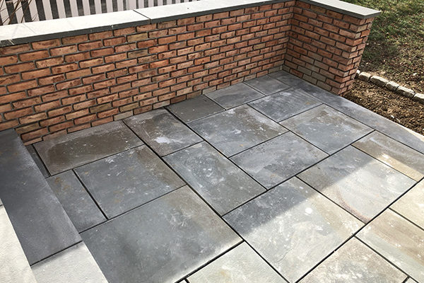 finished patio